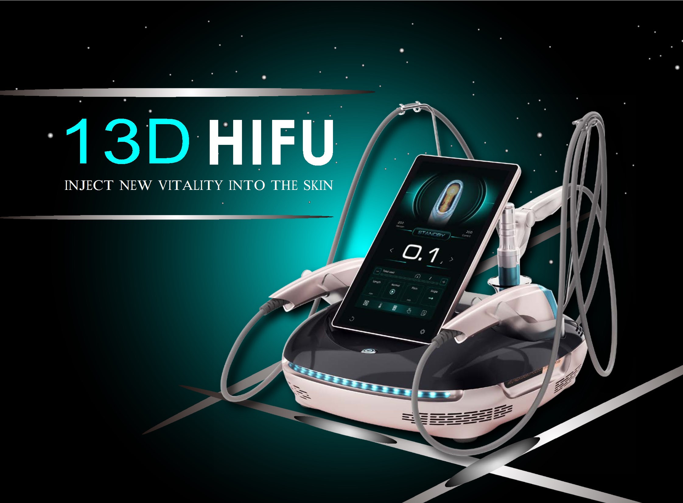 13D HIFU Ultraschall Внешний вид 13D HIFU Ultraschall Внешний вид