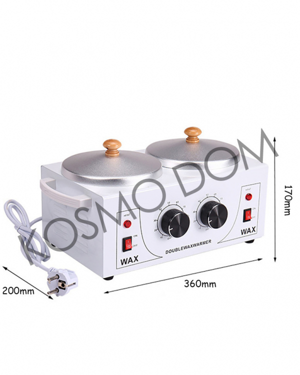 Воскоплав с терморегулятором двойной Double Wax Warmer, 800 мл - Рязань
